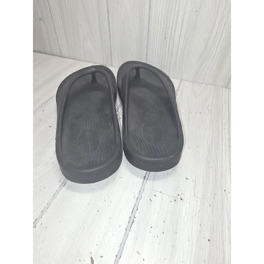 OOFOS Original Recovery Sandals Flip Flops M 11 W 13 Comfort Black Unisex Read